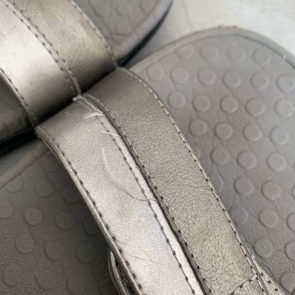 Vionic Silver Camila Sandal Orthopedic Summer Fall Metallic Retro Comfort - Picture 9 of 9